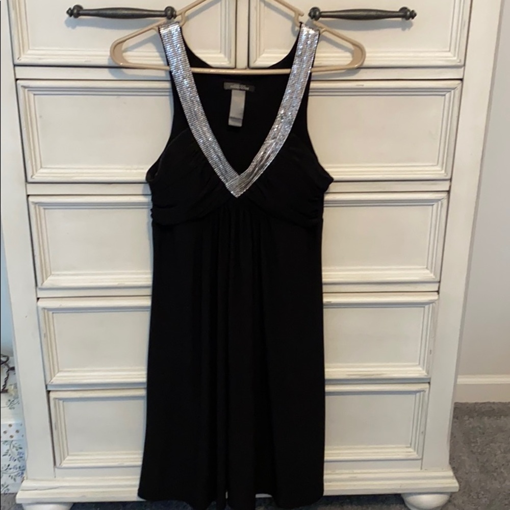 Black Embellished Dress